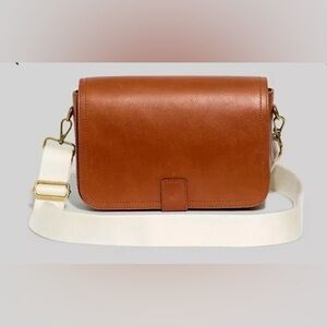 “The Transport Flap Shoulder Bag” by Madewell. NWT